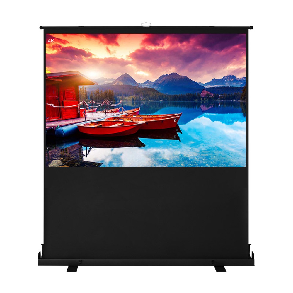 84 inch floor projection screen
