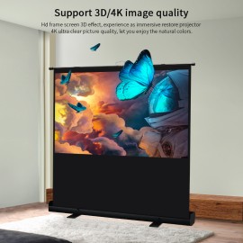 84 inch floor projection screen