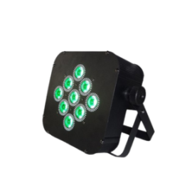 9PCS 4IN1 ,5IN1 ,6IN1 WIRELESS DMX&BATTERY PAR