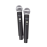 Système de microphone double sans fil W18R-TH