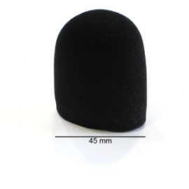 transparent foam head microphone EE028