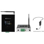 T-7805BG IP Network Adapter, with Power Amplifier, Constant Pressure Backup, with 2.4G Bluetooth Microphone