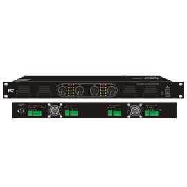 T-4060DSA/ T-4120DSA/ T-4240DSA 4-Channel Power Amplifier (Phone Jack MIC Input)