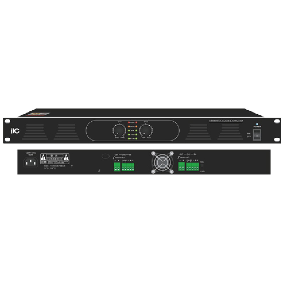 T-2060DSA/ T-2120DSA/ T-2240DSA 2-Channel Power Amplifier