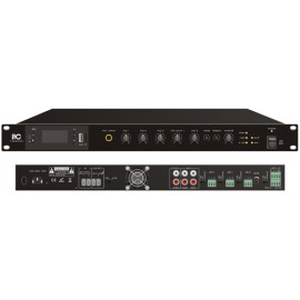 T-B60DTBV/ T-B120DTBV/T-B240DTBV/ T-B350DTBV/ T-B500DTBV Digital Mixer Amplifier with MP3/Tuner/Bluetooth (Phoenix Mic Input, with 24VDC)