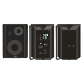 T-776A Active Wall Mount Speaker (Black in Pair, 2×25W)