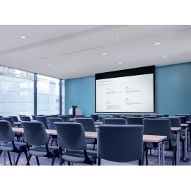 Electric In Ceiling Projector Screen 84" 16:9