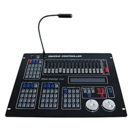 DMX 512 8-channel light controller and mixer