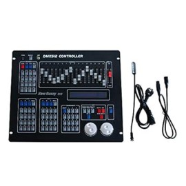 DMX 512 8-channel light controller and mixer