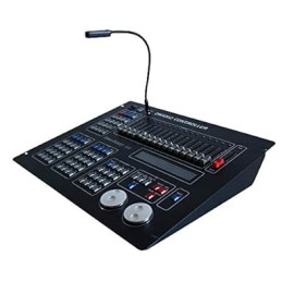 DMX 512 8-channel light controller and mixer