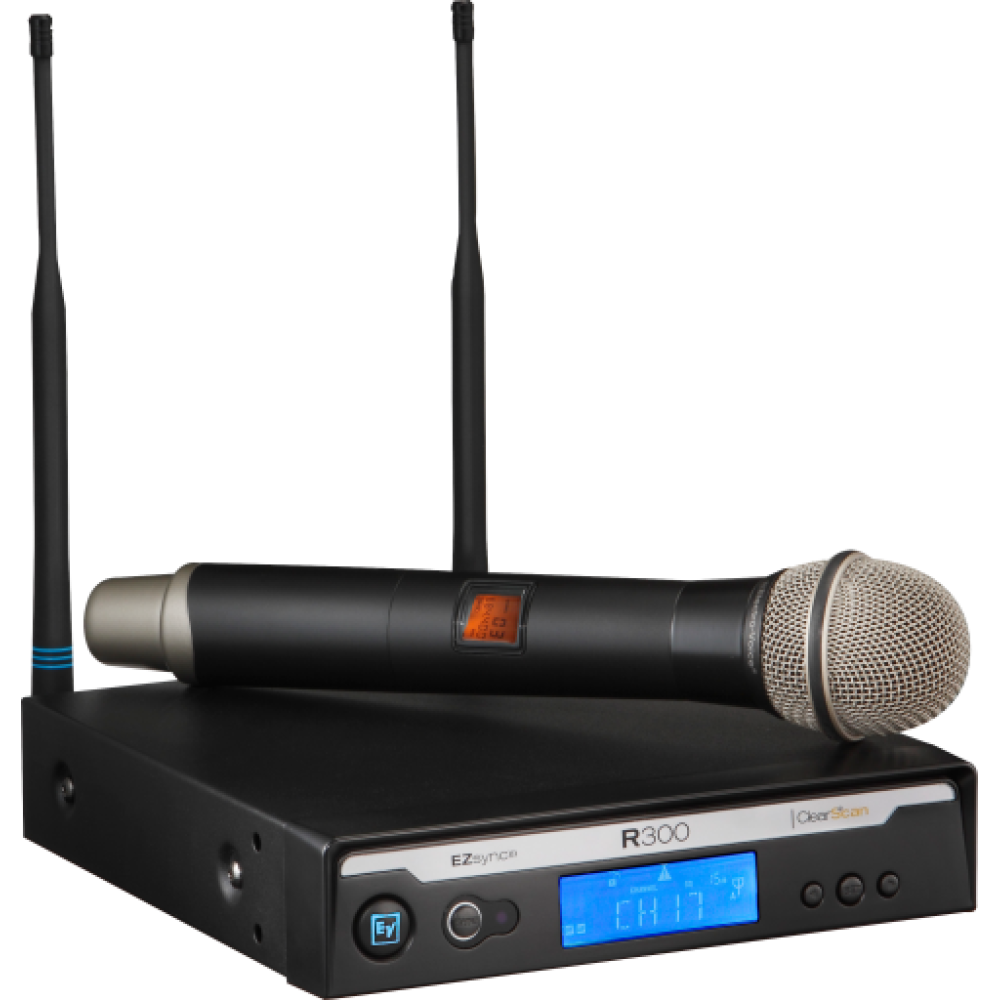 R300-HD Handheld system with PL22 dynamic microphone