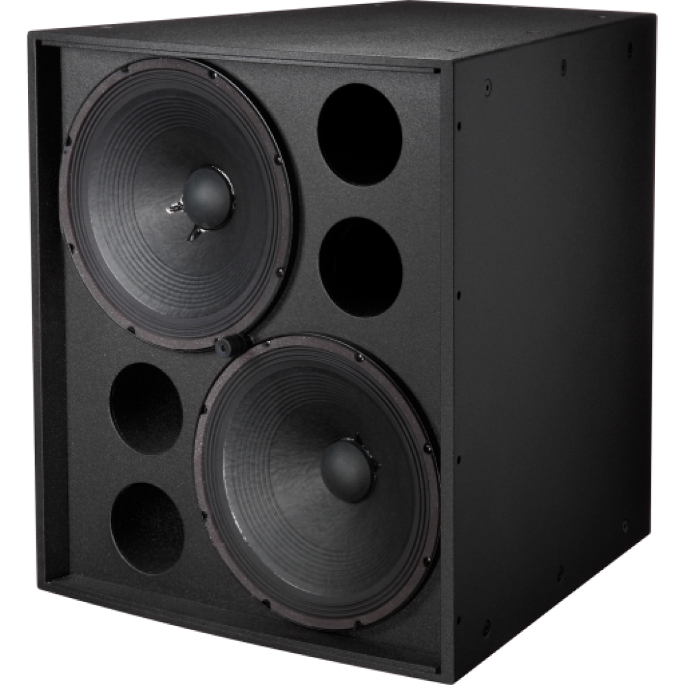 Front‑loaded subwoofer EVF-2151D Dual 15" 