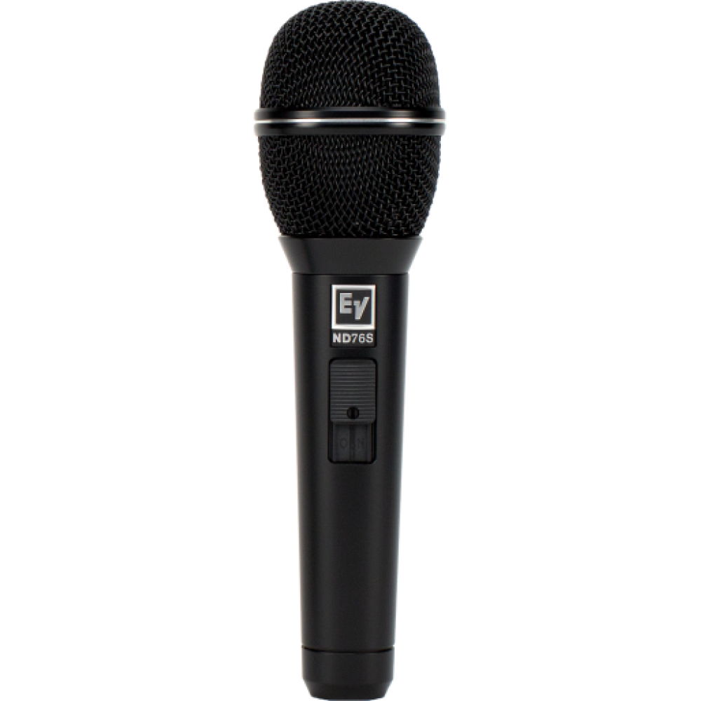 ND76S Dynamic cardioid vocal microphone with on/off switch