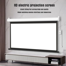 Home remote controlled electric screen 300X300 CM