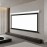 Ecran de projection mural manuel 213x213 cm