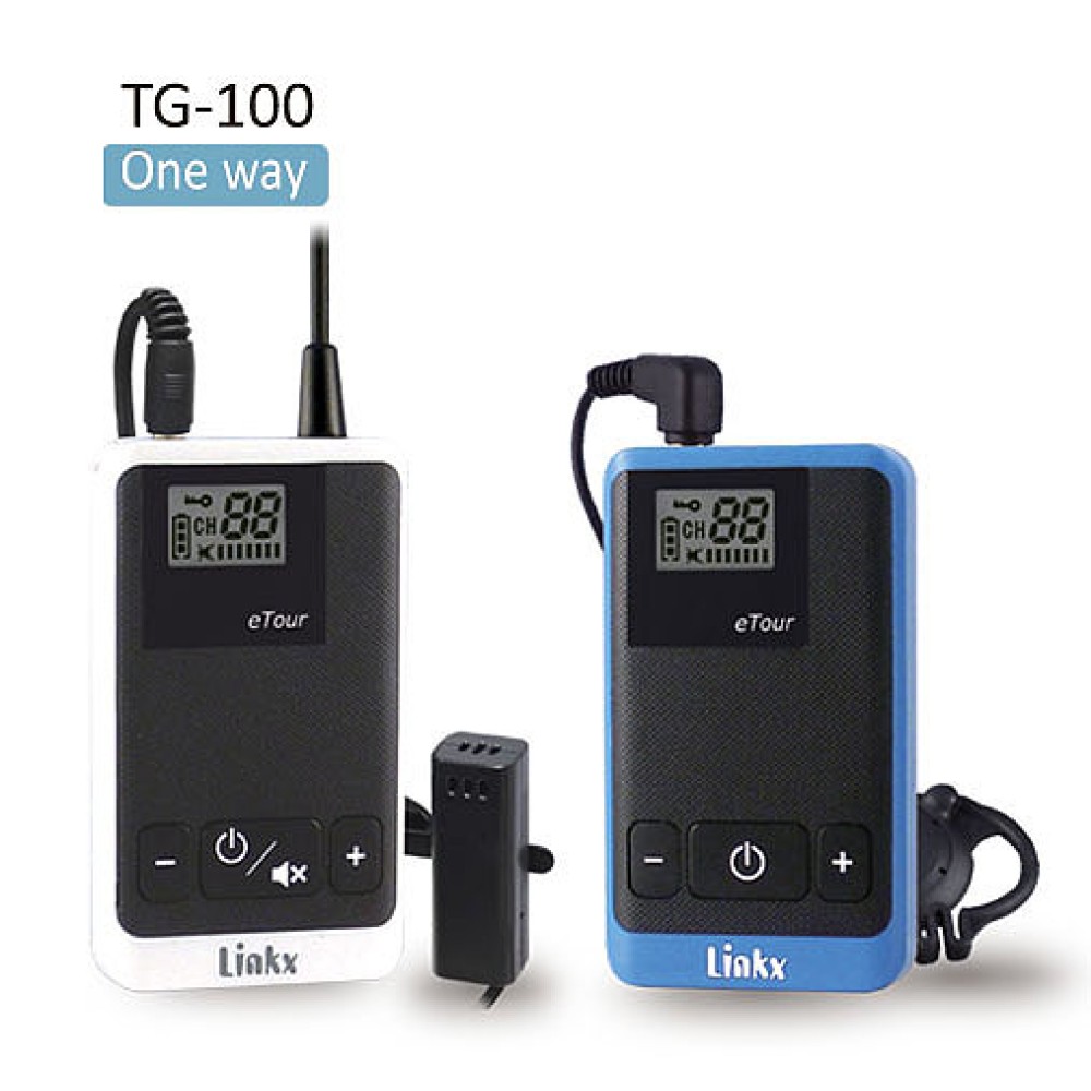 Digital UHF Tour Guide System TG-100 · TG-101