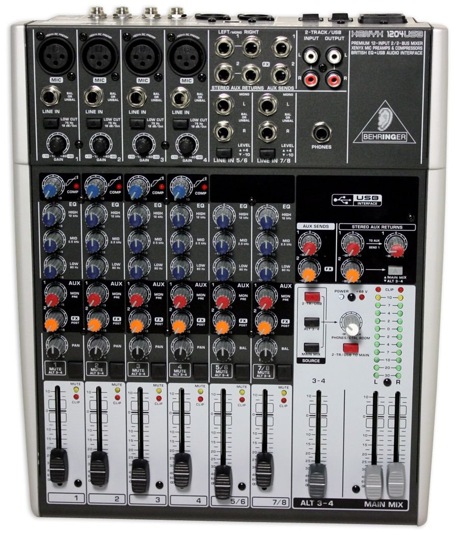 Behringer Xenyx 1204USB
