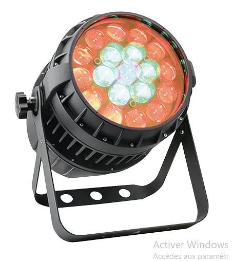 Par LED Etanche avec Zoom 19*15W